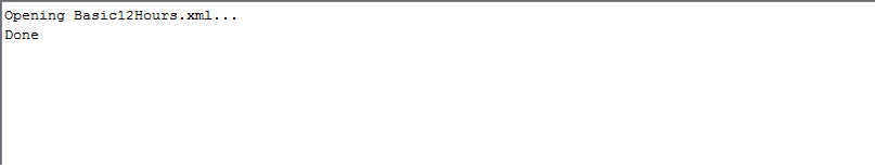 Console Log